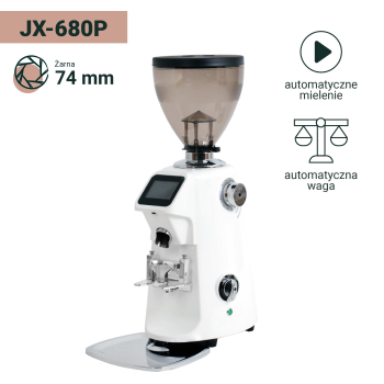 Młynek JX-680P White (żarna 74mm) Coffee Format